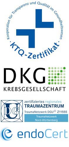 Zertifizierung: KTQ, DKG, endoCert
