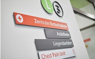 Wegweiser Zentrale Notaufnahme