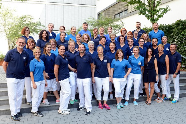 Mitarbeiter und Therapeuten, Therapiezentrum im Klinikum am Gesundbrunnen