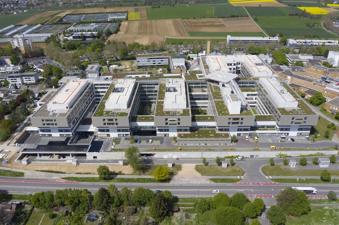 Luftbild Klinikum am Gesundbrunnen