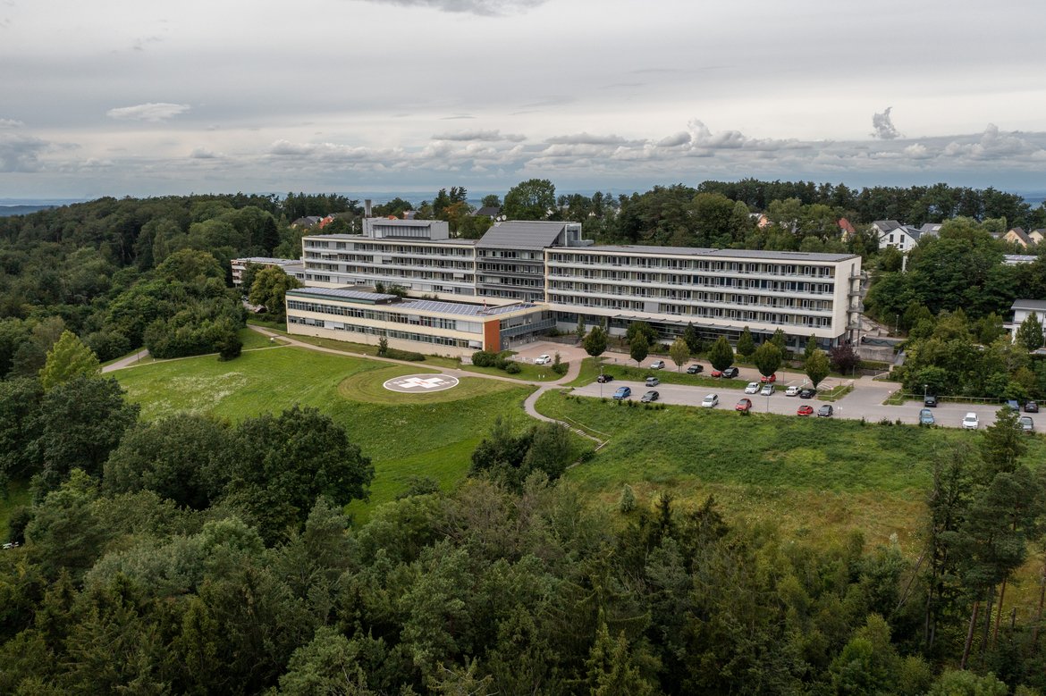 Luftbild Fachklinik Löwenstein