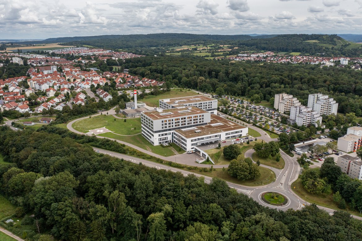 Luftbild Klinikum am Plattenwald