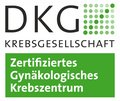 Logo dkg - zertifiziertes Gynäkologisches Krebszentrum