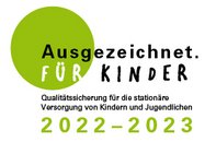 Logo Ausgezeichnet für Kinder