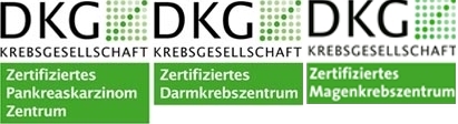 Klinik für Allgemein-, Viszeral- und Kinderchirurgie, Profil, Logos DKG zertifizierte Zentren